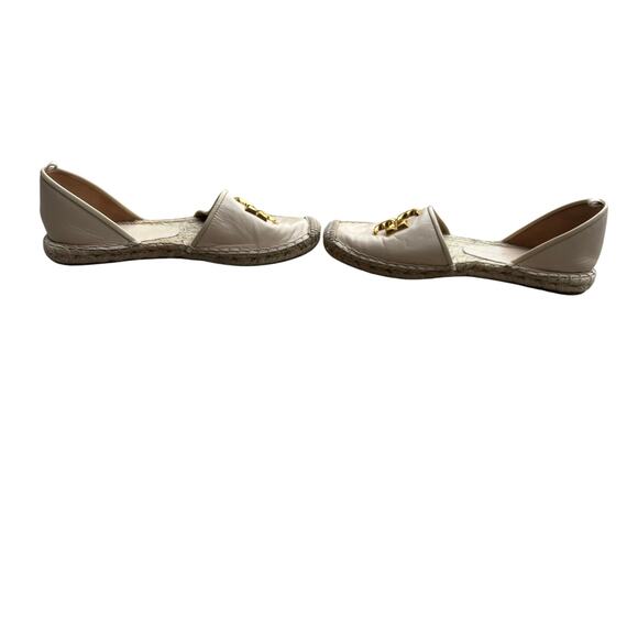 Tory Burch Eleanor Espadrilles size 7, missing back/ankle strap - Picture 4 of 9